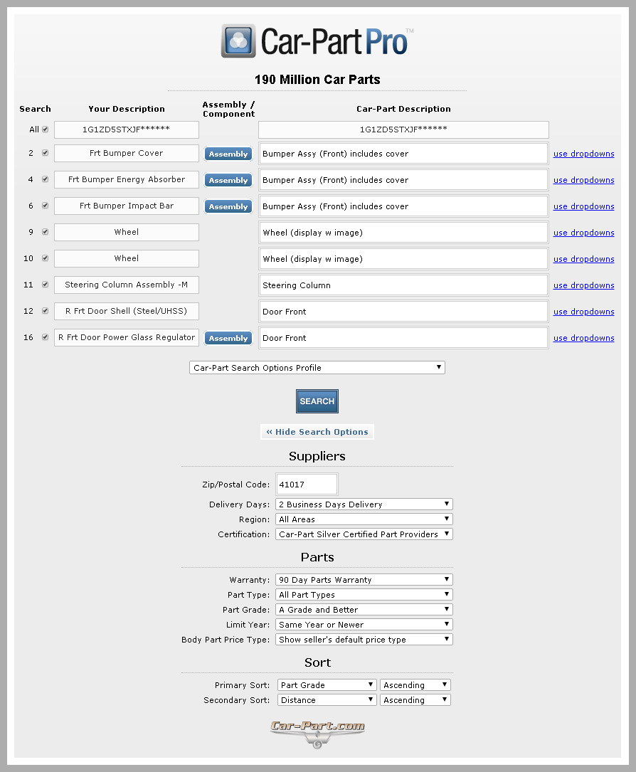 Checkmate by Car-Part, Auto Parts Inventory Management