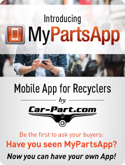 Introducing MyPartsApp, Mobile App for Recyclers by Car-Part.com
