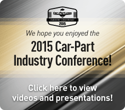 Click here to view videos and presentations from the 2013 Car-Part Industry Conference