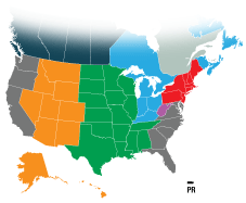 Car-Part Sales Map